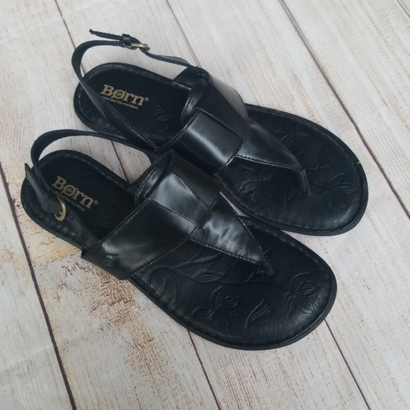 Born Shoes - Born leather thong sandals